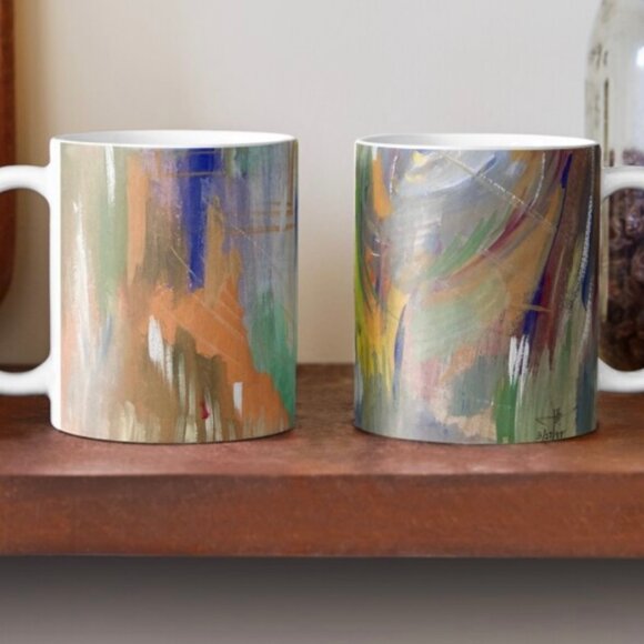 NWT Classic Ceramic Mug, 11 oz. featuring my mother's artwork - Picture 3 of 8